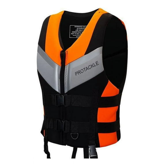 2025 Professional High-Buoyancy Adult Life Jacket, Wear-Resistant Waterproof Safety Vest