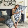 thumbnail image 5 of Leopard Print Body Pillow Cover – Soft & Breathable, Hidden Zipper, 20"x54", Fashion Animal Print – Cheetah & Tropical Spots, Perfect Gift for Side Sleepers, Pregnancy, Modern Home Decor, 5 of 7