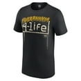 thumbnail image 2 of Men's Black Hulk Hogan Hulkamania 4-Life T-Shirt, 2 of 3