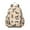 Dachshund and Flower, variant on Dalmatian Corgi Bulldog Backpack for School,Cute School Bag,Schoolbag with Adjustable Shoulder Straps & Padded Back,13.4"x11"x4.7"