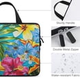 thumbnail image 3 of WERPE Flowers Leaves Claire Hummel Laptop Bag Diving Fabric Soft Carrying Travel Case Tablet Cover Neoprene 15inch, 3 of 5