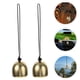 thumbnail image 5 of GOOHOCHY Campanas pequeñas de latón - 10 piezas de campanas de viento para puerta, adornos de campana de cobre, campana de metal, decoración para entrar al dormitorio o al balcón., 5 of 8