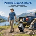 thumbnail image 6 of ABOK Ark3600 11520Wh Solar Generator, 3600W LiFePO4 Portable Power Station with 2 Expansion Batteries for Home Backup, Blackouts, Hurricanes & Emergency, 6 of 12