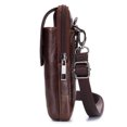 thumbnail image 1 of BULLCAPTAIN Sac Banane, Pochette Portefeuille Homme Ceinture en Cuir Pochette Ceinture Huiop Homme Mewmewcat, 1 of 6