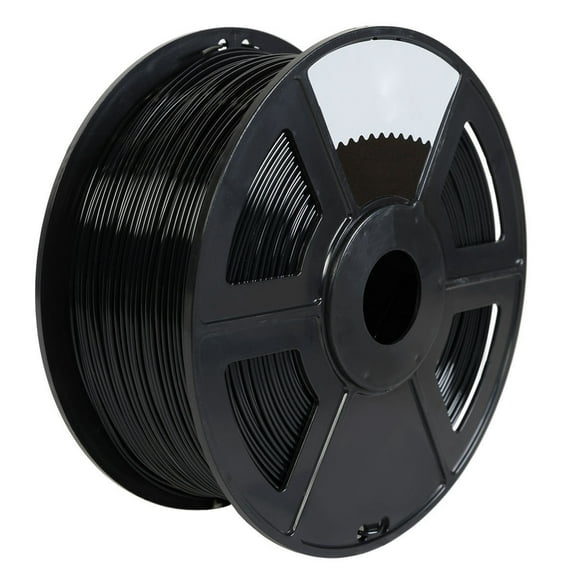 Black TPU 3D Printing Filament 1kg/2.2lb 1.75mm Similar to NinjaFlex