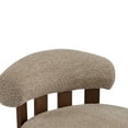 thumbnail image 5 of Christopher Knight Home Bohemian Light Brown Accent Chair with Boucle Upholstery and Solid Wood Legs, 5 of 8