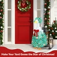 thumbnail image 2 of Christmas Porch Goose Outfit, Funny Yard Goose Statue Clothes for Outdoor Lawn Decor, Cute Christmas Costume for 23 Inch Porch Geese, Festive Garden & Patio Decoration (Green), 2 of 12