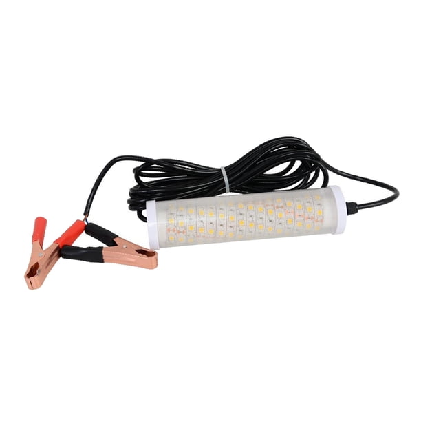 Luz de pesca para pesca en hielo, cable de 5 m, sumergible para agua salada. 20W verde