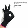 thumbnail image 4 of 2 Professional Heat Resistant Gloves,Heat Protect Gloves,Black Durable Polyester Cotton Gloves,Anti-Scalding Gloves for Hairdressing Tools,Gloves for Curling Hair, 4 of 8