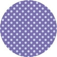 thumbnail image 1 of Ahgly Company Indoor Round Patterned Slate Blue Area Rugs, 3' Round, 1 of 6
