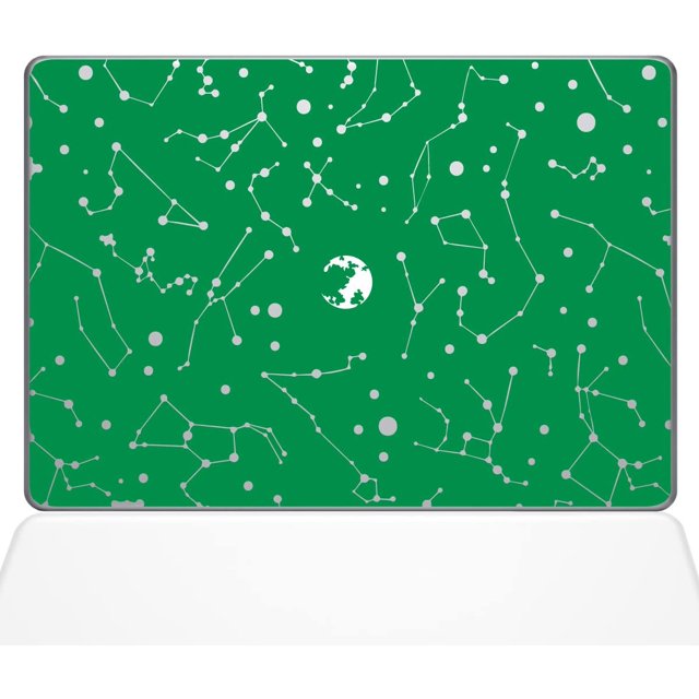 The Decal Guru Constellations Decal Vinyl Sticker, 13" MacBook Air, Green (1384-MAC-13A-LG)