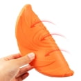 thumbnail image 3 of Disco volador de perro-para perros L-juguetes de goma suave para entrenar-platillo volador resistente para mascotas-juguete volador ligero e - Naranja 18cm Sunnimix Plato de animales, 3 of 8