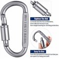 thumbnail image 3 of Queilt PCS Carabiner Small Carabiner Carabiners Keychain Carabiner Carabiner Bag Keychain Keyring Swivel Carabiner Set Keychain Tactical Carabiner Keyring Clips Carabiner, 3 of 4