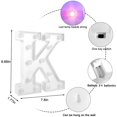 thumbnail image 3 of SHIBA-Light Up Letters, 26 Alphabet Marquee Sign, Wedding/Birthday Party Night Light Home Bar Decoration-(Colorful K), 3 of 4