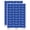 Dark Blue, variant on Paid Blank Box for Date Signature Invoice Sticker Set - Light Blue - Gloss Finish - 1.75" Medium