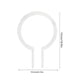 thumbnail image 2 of Marco de soporte de plantas de acrílico transparente | Diseño circular | PMMA de alta transmitancia | Altura ajustable 15-40cm | Soporte para plantas en macetas para interiores y exteriores | Estilo, 2 of 2