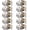Satin Nickel, variant on 5 Pack Bedroom/Bathroom Satin Nickel Door Knobs Privacy Door Sets Hardware Interior Ball Shap Door Handles