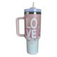 thumbnail image 1 of Stanley Quencher H2.0 Vaso de Coche Flowstate aislado al vacío Nuevo en acero inoxidable de gran capacidad Aislamiento térmico Hielo portátil con asa para agua, té helado o café 40oz, 1 of 8