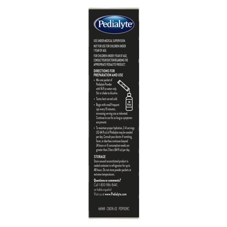 PEDIALYTE ADVANCEDCARE PLUS ELECTROLYTE POWDER, BERRY FROST, 36 POWDER PACKETS