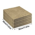 thumbnail image 3 of 18 PCS Chicken Nesting Pads, Laying Hen Nesting Pad Thickened Washable Liners Reusable Poultry Bedding Mat Cuttable Nest Multifunctional Chicken Nesting Box Liners for Hen Laying Eggs, 3 of 4