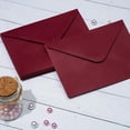 thumbnail image 4 of 50 sobres rojo vino para invitaciones y cartas, 18x13 cm A, 4 of 5