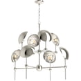 thumbnail image 3 of Kohler Lighting 27951-Ch08 Vorleigh 26" Wide 8 Light Adjustable Dome Chandelier - Nickel, 3 of 7