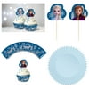Disney Frozen 2 Glitter Cupcake Kit, 72/PK, Pack of 3