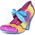 thumbnail image 6 of Irregular Choice Right On Women's Mary Jane Style High Heel Shoes In Purple Size 11, 6 of 6