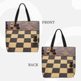 thumbnail image 2 of Easygdp Chess Board With Pawns Bolsa Tote para Mujer, Bolso de Hombro para Trabajo, Playa, Viajes, Compras y Supermercado, 2 of 7