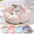 thumbnail image 7 of Apmemiss Dog Bed Clearance Soft Plush Round Pet Bed for Cats or Small Dogs, Mini Medium Sized Dog Cat Bed Self Warming Autumn Winter Indoor Snooze Sleeping Cozy Kitty Teddy Kennel, 7 of 7