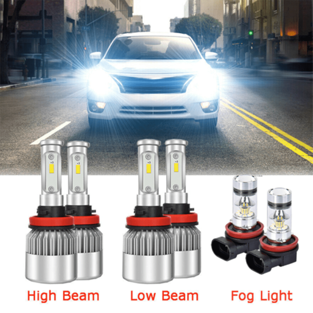 Details about   H11 H8 H9 LED Headlight Bulb Low Beam 6000K White S2 For Nissan Altima 2007-2016 