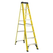 Louisville Ladder 8' Fiberglass Step Ladder, 12' Reach, 250 lbs Load Capacity, W-3118-08