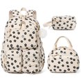 thumbnail image 1 of Mochila escolar Fimibuke de pana para niños, 3 unidades, con lonchera y bolsa, 1 of 9