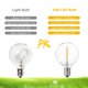 thumbnail image 5 of C230V Globe LEDs G40 Bombillas Lámpara 25PCS E12 Base Socket Holder IP44 Resistencia al agua caliente, 5 of 7