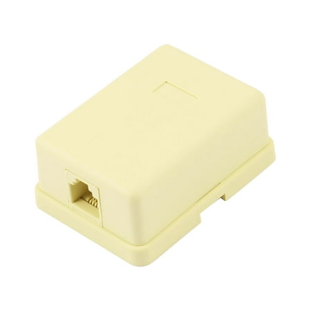 Telephone Socket Connection - Unique Bargains RJ11 6P4C Female Socket Telephone Phone Cable Line Extender Coupler Adapter