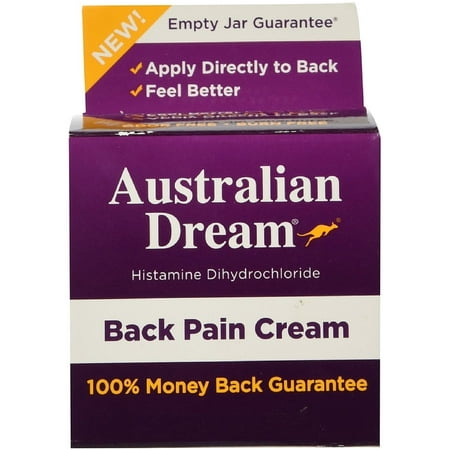 Australian Dream Back Pain Cream 2 oz (Best Arthritis Cream In Australia)