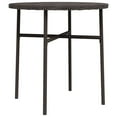 thumbnail image 4 of vidaXL Patio Table Porch Table for Serving Coffee Patio Furniture Poly Rattan, 4 of 6