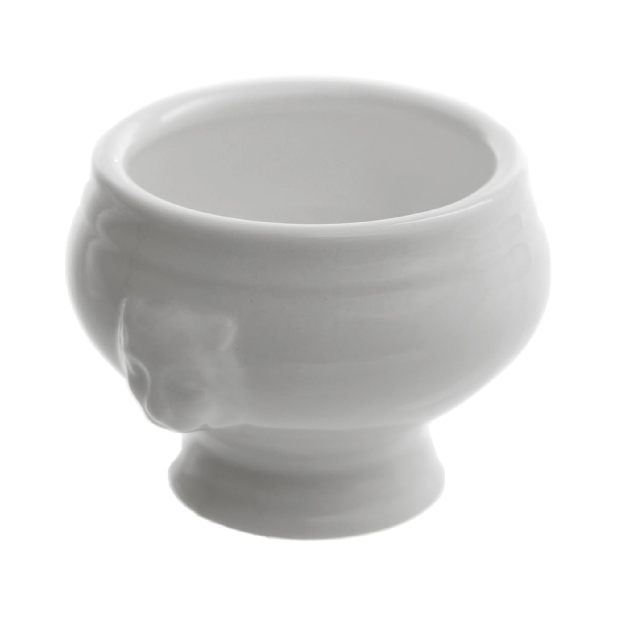 10 Strawberry Street Whittier 3.25" Mini Lion Headed Taureen, Set of 6, White