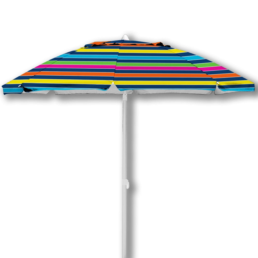 Caribbean Joe 6.5 Ft Beach Umbrella With UV by Chaby International