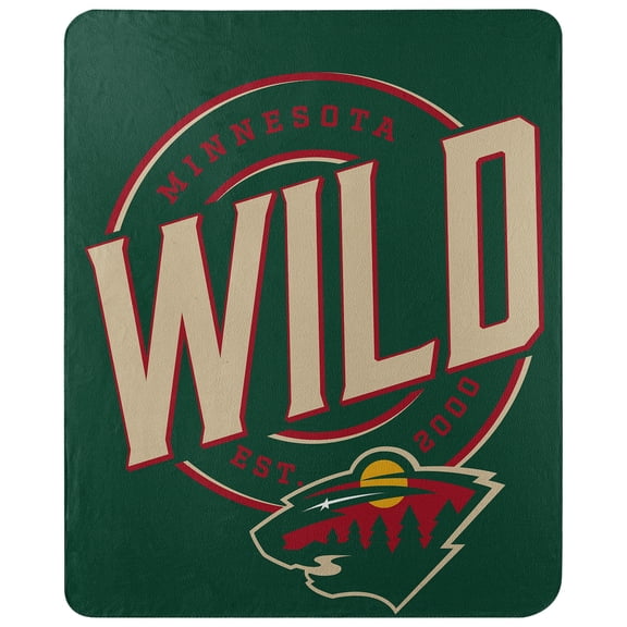 The Northwest Group Minnesota Wild 50" x 60" Campaign Fleece Throw
