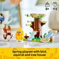 thumbnail image 3 of LEGO Spring Animal Playground Building Set - Pretend Play Kit with Squirrel & Bird Toys, 40709, 3 of 8
