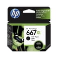 thumbnail image 1 of Cartucho de tinta HP 667XL Negra Original 3YM81AL Alto Rendimiento, 1 of 4