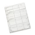 thumbnail image 1 of 10 Piezas Transparentes Zulema 12 Bolsillos Páginas del álbum de cápsulas de monedas, 1 of 8