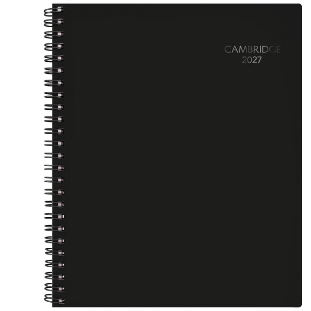 2027 Cambridge Large Weekly and Monthly Planner