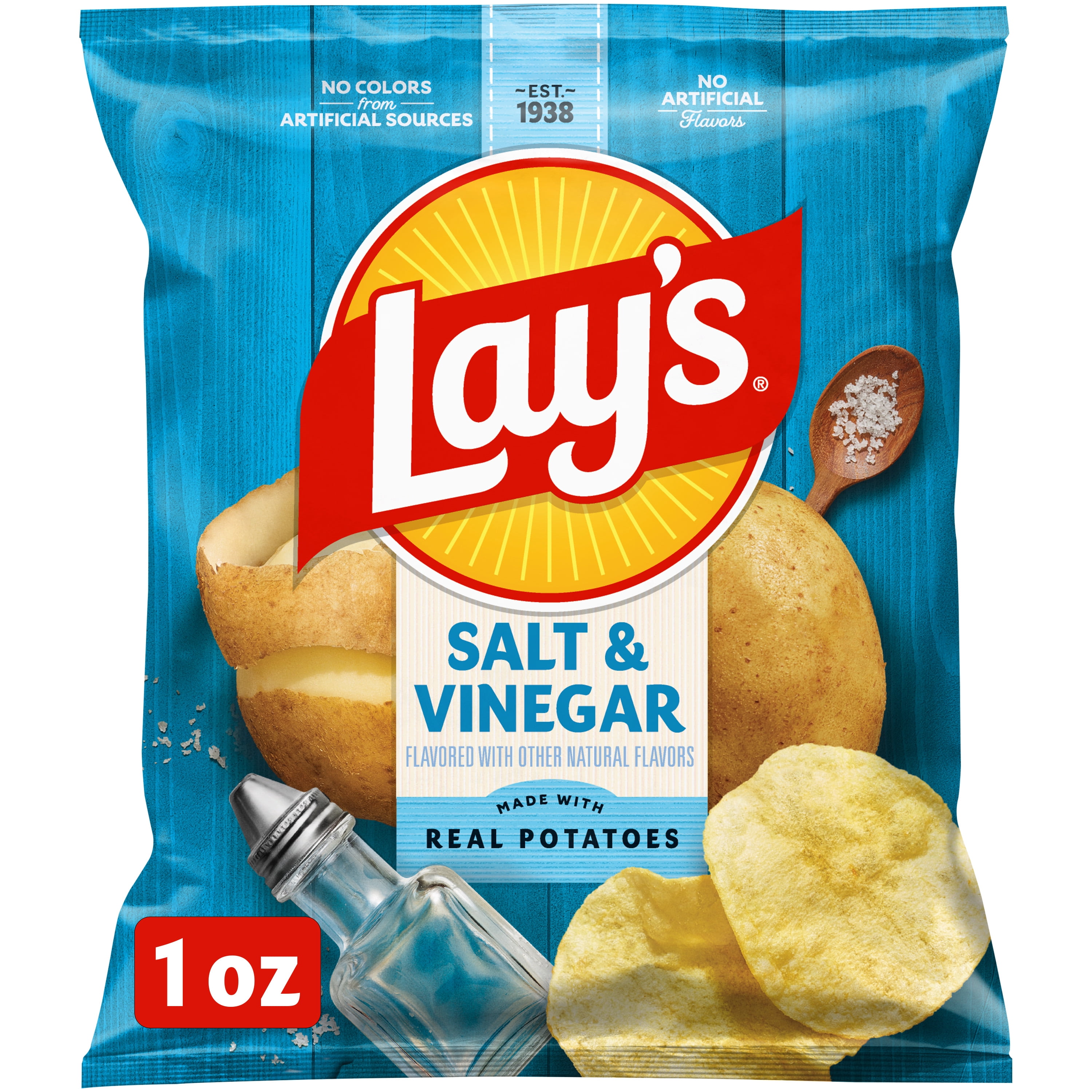 Lay's Classic Potato Chips 1.875 Ounce, Plastic Bag - Walmart.com