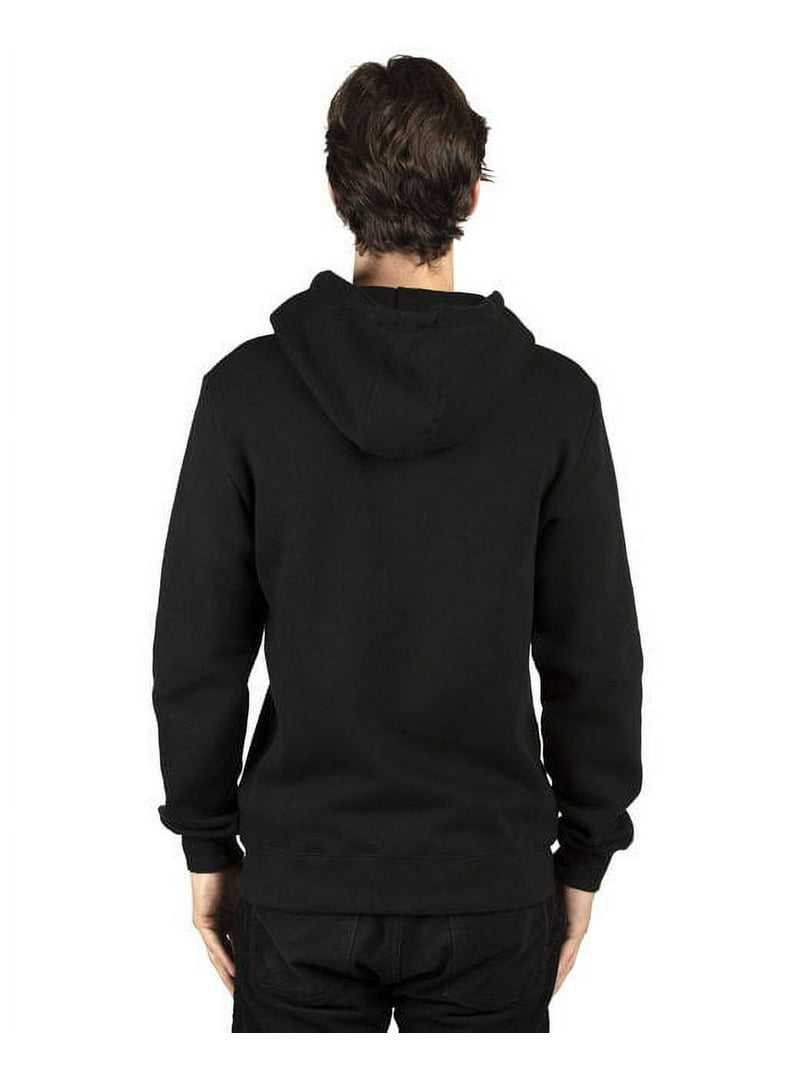 Unisex Ultimate Fleece Full-Zip Hooded Sweatshirt - BLACK - XS