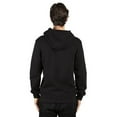 thumbnail image 2 of Unisex Ultimate Fleece Full-Zip Hooded Sweatshirt - BLACK - 3XL, 2 of 3