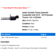 thumbnail image 2 of Intake Variable Timing Solenoid - Compatible with 2017 - 2018 Hyundai Elantra 1.6L 4-Cylinder, 2 of 2