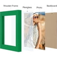 thumbnail image 2 of Vittanly 4x4 Picture Frame, Premium Material with Shatter Resistant Plexiglass, Photo Frame for Wall or Table Top Display, Green, 1 Pack, 2 of 6