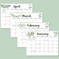 thumbnail image 4 of 18-Month Wall Calendar July 2026–Dec 2027, 11x14 in Large Hanging Calendar with Leaf Theme, Monthly Planner for Home Office, 4 of 6